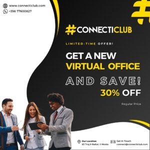 Get a new virtual office with 30% discount