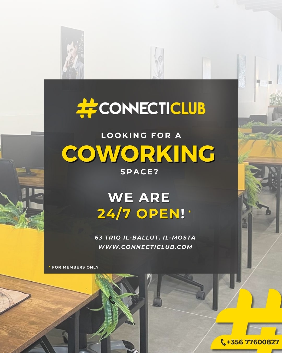 #CONNECTICLUB Coworking & Cultural Centre