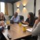 Professionals having a business meeting at CONNECTICLUB in Mosta